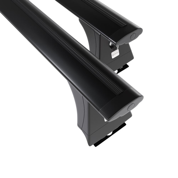 Základní nosič na střechu auta pro Peugeot Boxer Van (1996-2005) - příčný nosič - černé střešní příčníky - montážní body - Hliník