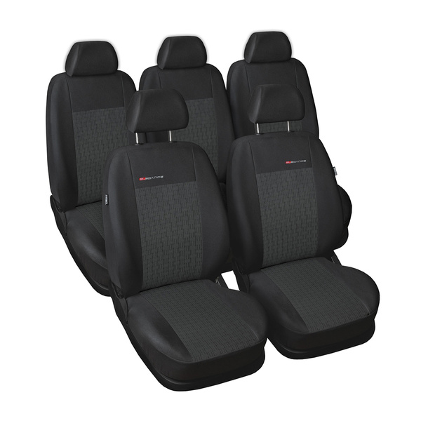 Potahy šité na míru pro Volkswagen Sharan II Van (2010-2022) 5 místný - návleky na autosedadla - E1