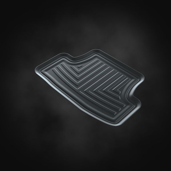 Gumové autokoberce pro Seat Leon IV Hatchback, Sportstourer (2020-....) - černá - 4 ks