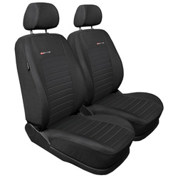 Potahy šité na míru pro Fiat Fiorino Van (2009-2016) pouze přední sedadla - návleky na autosedadla - E4