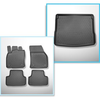 Sada rohož do zavazadlového prostoru a autokoberečky TPE PREMIUM na míru do: Cup