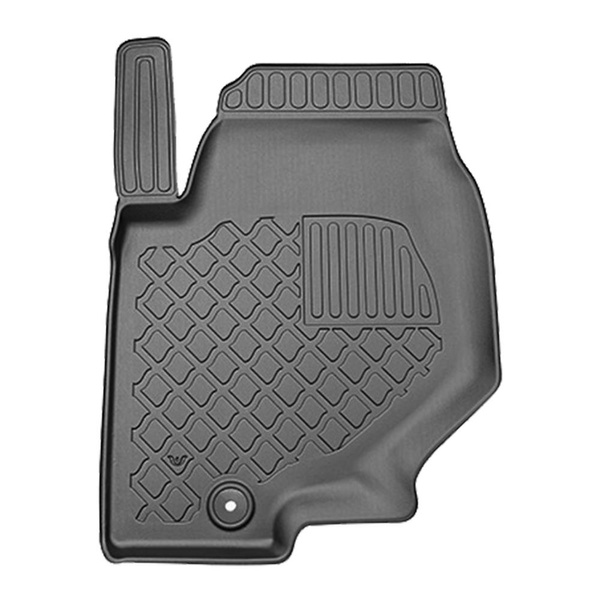 Sada rohož do zavazadlového prostoru a autokoberečky TPE na míru do: SsangYong Rexton II Y400 SUV (11.2017-....) - 5 míst; pohyblivá podlaha v nejnižší poloze nebo bez pohyblivé podlahy; bez třetí řady