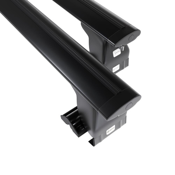 Základní nosič na střechu auta pro Citroen C5 Kombi (2001-2007) - příčný nosič - černé střešní příčníky - bez montážních prvků - Hliník