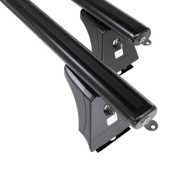 Základní nosič na střechu auta pro Fiat Ducato Van (1996-2005) - příčný nosič - černé střešní příčníky - montážní body - Hliník