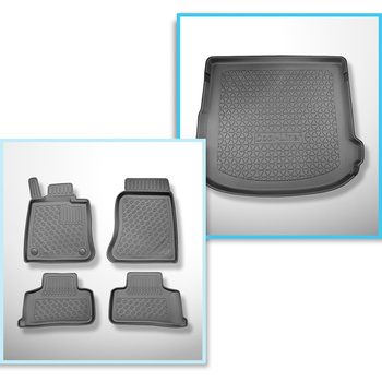 Sada rohož do zavazadlového prostoru a autokoberečky TPE PREMIUM na míru do: Mer