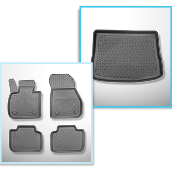 Sada rohož do zavazadlového prostoru a autokoberečky TPE PREMIUM na míru do: BMW