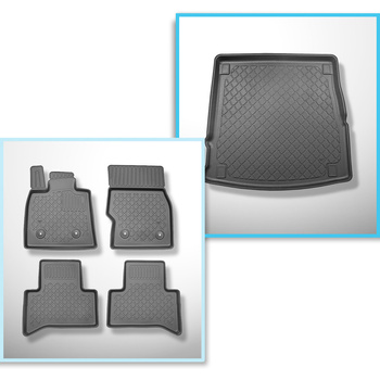Sada rohož do zavazadlového prostoru a autokoberečky TPE na míru do: Alfa Romeo 