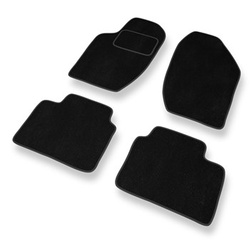 Velurové koberečky pro Alfa Romeo 164 I Sedan (1987-1997) - černá