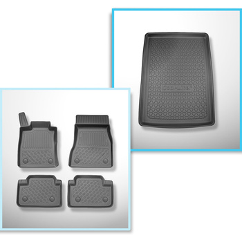 Sada rohož do zavazadlového prostoru a autokoberečky TPE PREMIUM na míru do: BMW