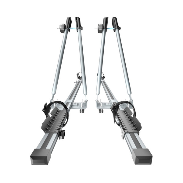 Nosič na kola na střechu auta, Univerzální hliníkový držák jízdních kol - 2xM-08