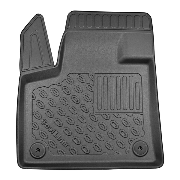 Sada rohož do zavazadlového prostoru a autokoberečky TPE PREMIUM na míru do: Peugeot 3008 II SUV (11.2016-11.2023) - horní zavazadlový prostor (stejná prahová hodnota zatížení); pohyblivá podlaha v nejvyšší poloze; ne pro hybridní verzi; bez Hi-Fi-System