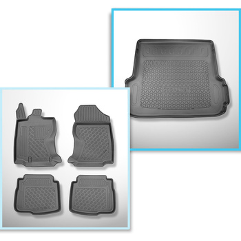 Sada rohož do zavazadlového prostoru a autokoberečky TPE PREMIUM na míru do: Sub