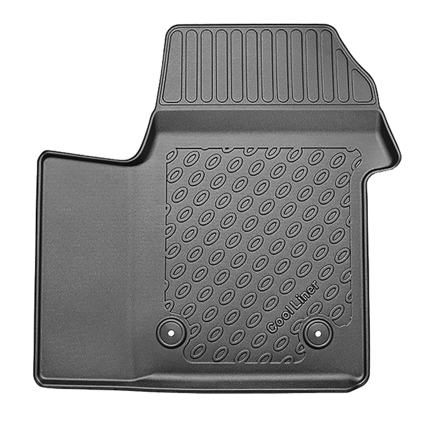 Koberčky TPE pro Volkswagen Multivan T7 Van (10.2021-....) - rovněž pro eHybrid PHEV; krátký (L1) a dlouhý (L2) rozvor náprav