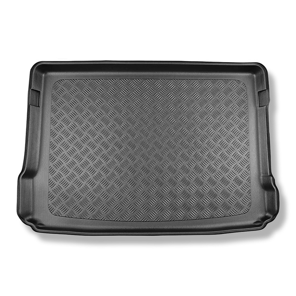 Rohož do zavazadlového prostoru pro: Mercedes-Benz EQA H243 SUV (03.2021-....) - horní zavazadlový prostor; pohyblivá podlaha v nejvyšší poloze