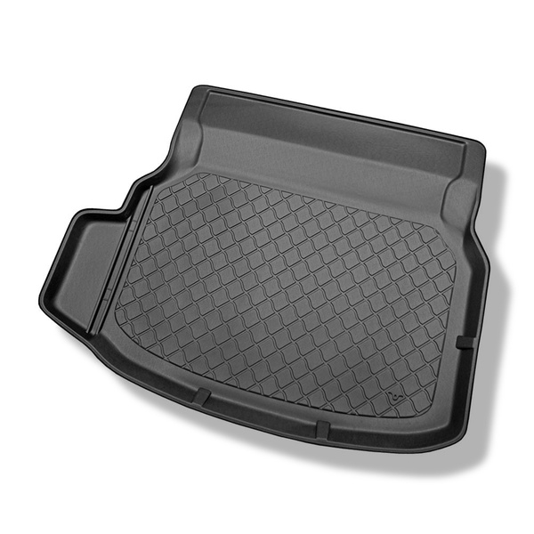 Sada rohož do zavazadlového prostoru a autokoberečky TPE na míru do: Mercedes-Benz Třída C W204 Sedan (04.2007-02.2014) - zadní rozkládací sedadla; s levým výklenkem