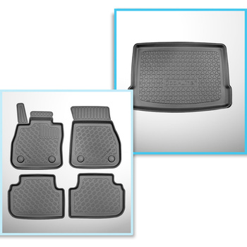 Sada rohož do zavazadlového prostoru a autokoberečky TPE PREMIUM na míru do: BMW