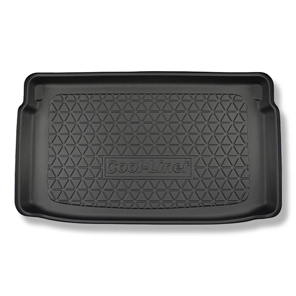 Rohož do zavazadlového prostoru pro: Toyota Yaris IV XP210 Hatchback (11.2020-....) - horní zavazadlový prostor; pro automobily s dvojitou podlahou v zavazadlovém prostoru; také pro hybridy