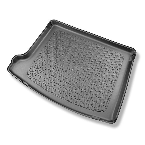 Rohož do zavazadlového prostoru pro: Jeep Compass II MP 4xe Plug-in Hybrid SUV (07.2020-....) - horní zavazadlový prostor; pohyblivá podlaha v nejvyšší poloze