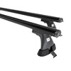 Základní nosič na střechu auta pro Citroen Xsara Picasso MPV (2000-2006) - příčný nosič - černé střešní příčníky - montážní body - Hliník