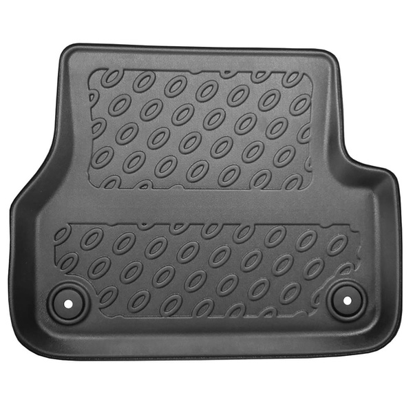 Sada rohož do zavazadlového prostoru a autokoberečky TPE PREMIUM na míru do: Audi A6 C7 Avant (09.2011-08.2018) - modely se systémem upevňujících kolejnic v zavazadlovém prostoru; také pro verzi Quattro