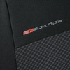 Potahy šité na míru pro Seat Ibiza III Hatchback (2002-2008) skořepinová sedadla - návleky na autosedadla - E3