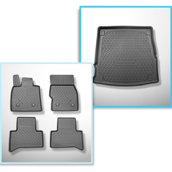 Sada rohož do zavazadlového prostoru a autokoberečky TPE PREMIUM na míru do: Alf