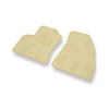 Velurové koberečky pro Citroen Nemo Van (2007-2017) - béžová