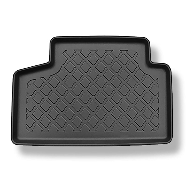 Sada rohož do zavazadlového prostoru a autokoberečky TPE na míru do: Mercedes-Benz GLB X247 SUV (11.2019-....) - 5 míst; horní zavazadlový prostor; pohyblivá podlaha v nejvyšší poloze; 7 míst; bez třetí řady