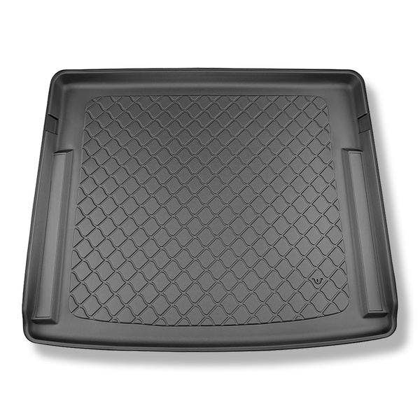 Rohož do zavazadlového prostoru pro: Nissan Ariya SUV (09.2022-....) - horní zavazadlový prostor; pohyblivá podlaha v nejvyšší poloze; také pro modely s upevňujícími kolejnicemi