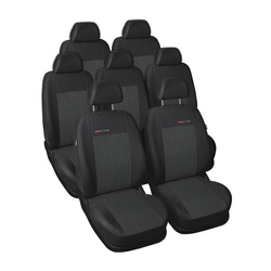 Potahy šité na míru pro Volkswagen Sharan II Van (2010-2022) 7 místný - návleky na autosedadla - E1