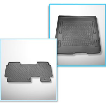 Sada rohož do zavazadlového prostoru a autokoberečky TPE PREMIUM na míru do: Vol