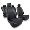 Sada univerzálních autopotahů určených pro Volkswagen Passat B4, B5, B6, B7, B8, B9 (1993-....) - EXL-6