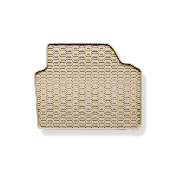 Gumové autokoberce pro BMW Řada 3 E90, E91 Limuzína, Touring (2004-2013) - béžová - 4 ks