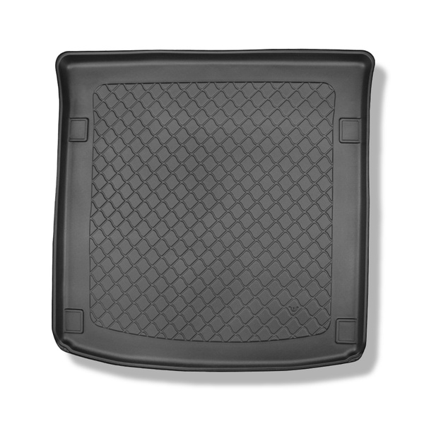 Rohož do zavazadlového prostoru pro: SsangYong Rexton II Y400 SUV (11.2017-2025) - 5 míst; pohyblivá podlaha v nejnižší poloze nebo bez pohyblivé podlahy