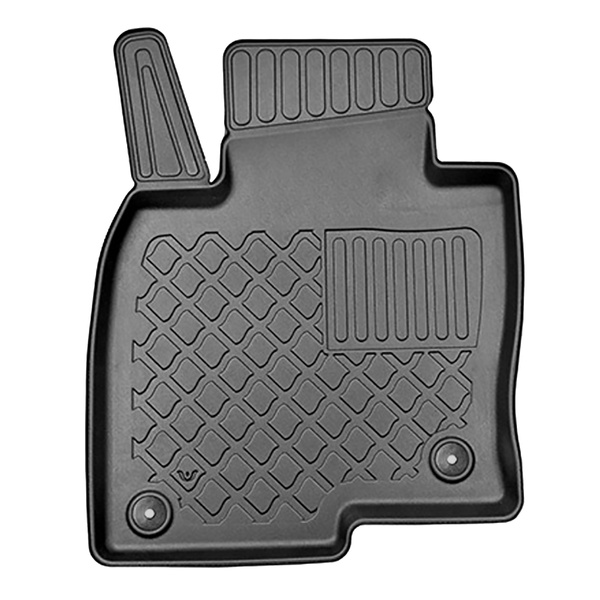 Sada rohož do zavazadlového prostoru a autokoberečky TPE na míru do: Mazda CX-5 II SUV (07.2017-....) - spodní zavazadlový prostor; pohyblivá podlaha v nejnižší poloze nebo bez pohyblivé podlahy