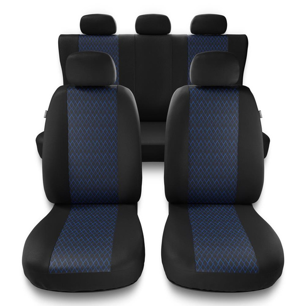 Sada univerzálních autopotahů určených pro Mitsubishi Outlander I, II, III (2001-2022) - PF-BL