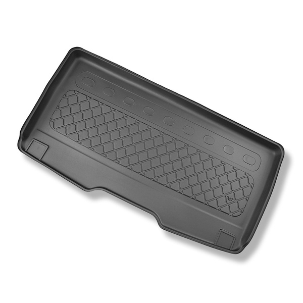 Rohož do zavazadlového prostoru pro: Volkswagen Multivan T7 Van (10.2021-....) - dlouhý rozvor náprav; za třetí řadou sedadel; také pro verzi eHybrid PHEV