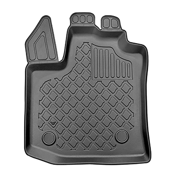 Sada rohož do zavazadlového prostoru a autokoberečky TPE na míru do: Dacia Dokker Van (2012-2021) - 2 místa