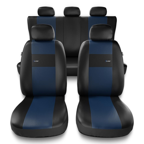 Sada univerzálních autopotahů určených pro Seat Mii (2011-2018) - XL-BL