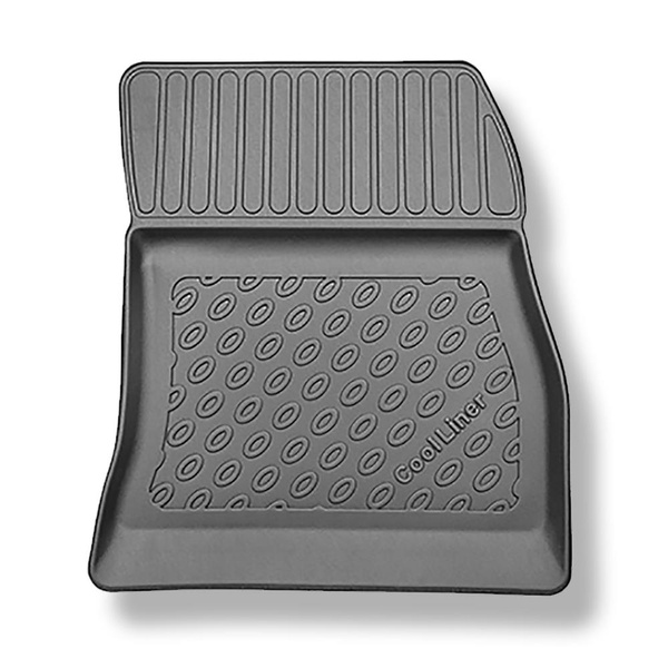 Sada rohož do zavazadlového prostoru a autokoberečky TPE PREMIUM na míru do: Mercedes-Benz EQA H243 SUV (03.2021-....) - horní zavazadlový prostor; pohyblivá podlaha v nejvyšší poloze