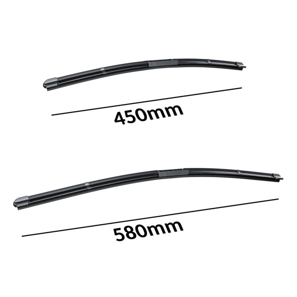 Automobilové stěrače na přední sklo pro Alfa Romeo 159 Sedan, SportKombi (06.2005-12.2011) - listy ploché