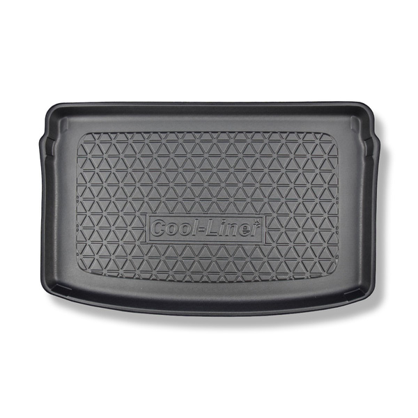 Rohož do zavazadlového prostoru pro: Audi A1 GB Sportback (07.2018-....) - horní zavazadlový prostor; pohyblivá podlaha v nejvyšší poloze