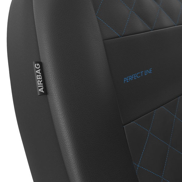 Sada univerzálních autopotahů určených pro Alfa Romeo Idea (2000-2010) - PRP-BL