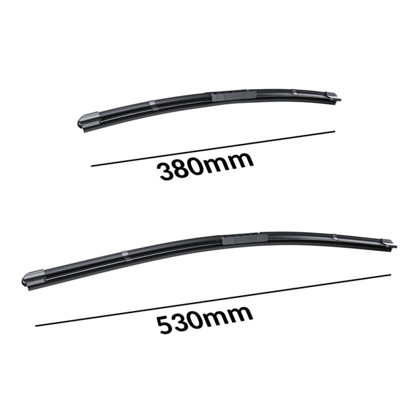 Automobilové stěrače na přední sklo pro Toyota Yaris I Hatchback, Sedan (1999-08.2006) - listy ploché