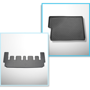 Sada rohož do zavazadlového prostoru a autokoberečky TPE na míru do: Ford Tourne