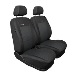 Potahy šité na míru pro Fiat Fiorino Van (2009-2016) pouze přední sedadla - návleky na autosedadla - E3