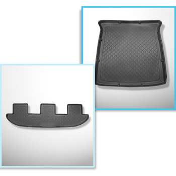 Sada rohož do zavazadlového prostoru a autokoberečky TPE na míru do: Seat Alhamb
