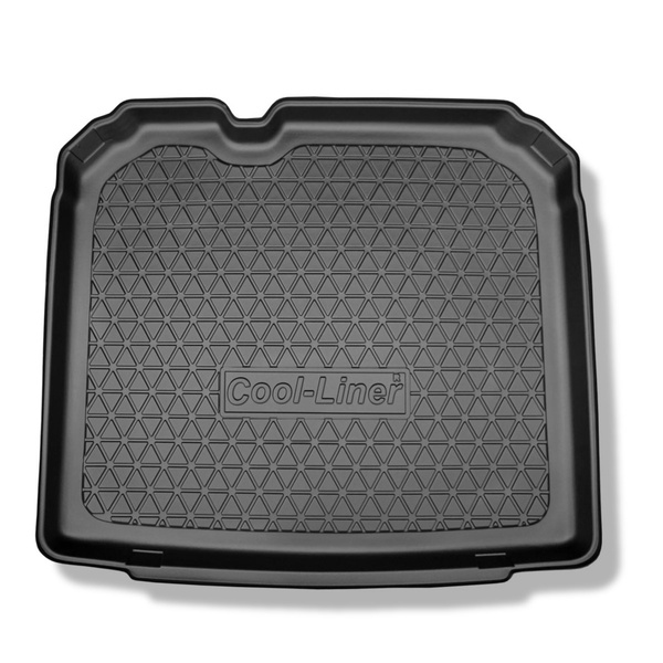 Rohož do zavazadlového prostoru pro: Audi Q3 SUV (08.2011-06.2018) - spodní zavazadlový prostor; bez dojezdového kola; také pro verzi Quattro