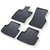 Gumové autokoberce pro Volkswagen Passat B8 Sedan, Variant (2014-2023) - černá - 4 ks