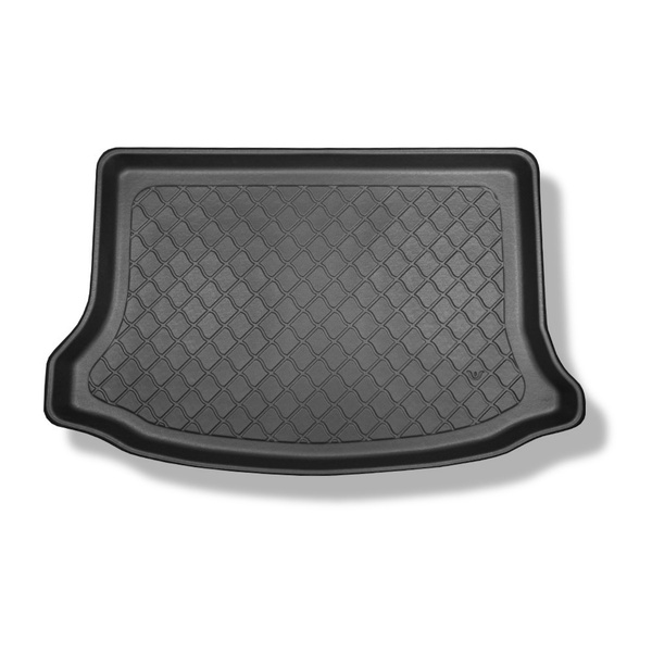 Rohož do zavazadlového prostoru pro: Volvo V40 II Hatchback (07.2012-07.2019) - spodní zavazadlový prostor; pro automobily bez dvojité podlahy v zavazadlovém prostoru